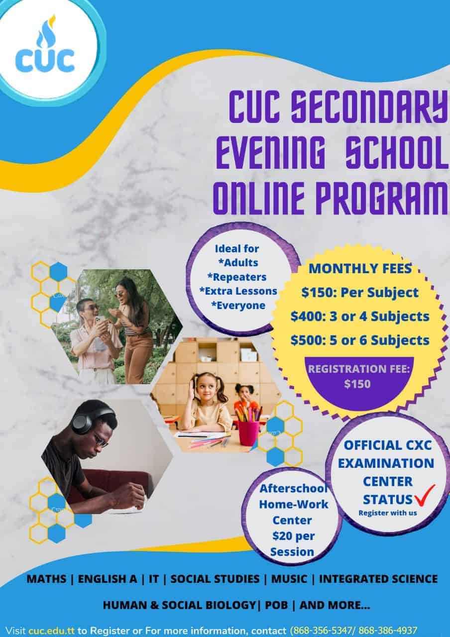 CUC Online Evening School | Caribbean Union College