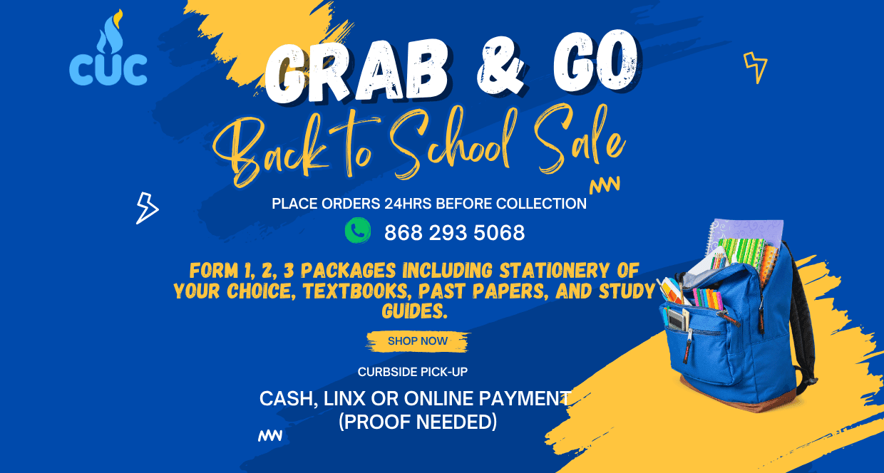 Blue Yellow Brush Back To School Sale Flyer (1640 x 664 px) Back to School Flyer 2021